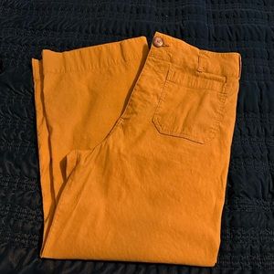 Maeve Collette cropped wide leg pants